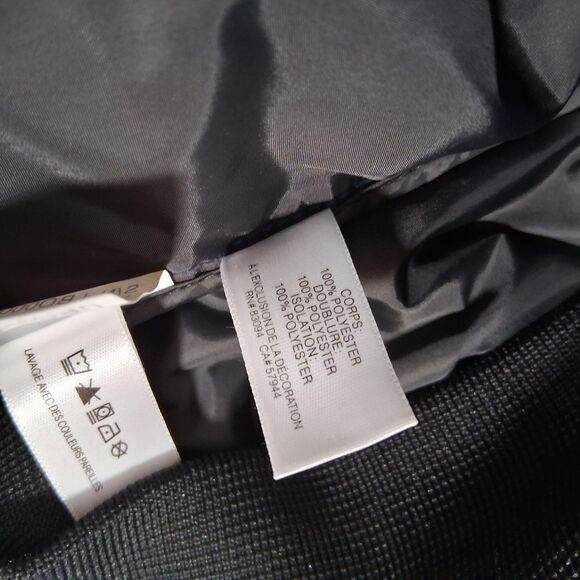 Cutter & Buck Men’s S Blue Black 1/4 Zip Puffer Pullover Jacket Casual Outerwear - Picture 7 of 7